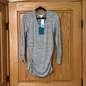 Market spruce maternity knit top